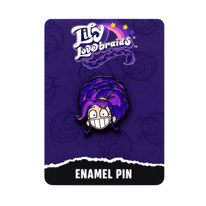 Poppy Playtime Lily Lovebraids Enamel Pin | Poppy Playtime
