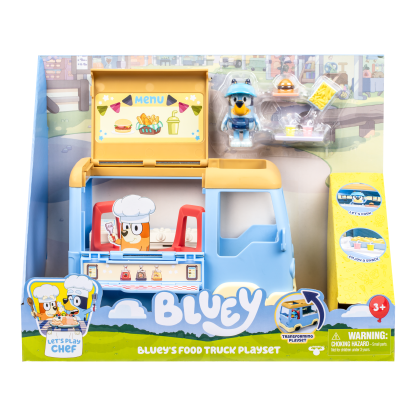 Shopkins Bluey S13 Lets Play Chef Food Truck Playset