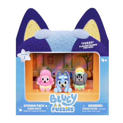 Shopkins Bluey S14 W2 Fuzzies Episode Pack Baby Race