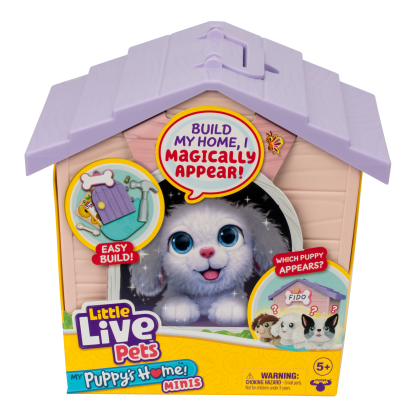 Shopkins Little Live Pets My Puppy's Home S2 Mini Playset Pink