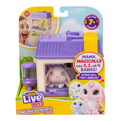 Shopkins Little Live Pets Mama Surprise S4 Mini Playset Bunny
