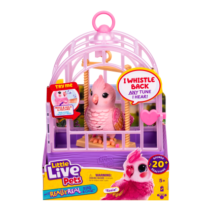 Shopkins Little Live Pets My Really Real S2 Bird & Cage Rosie