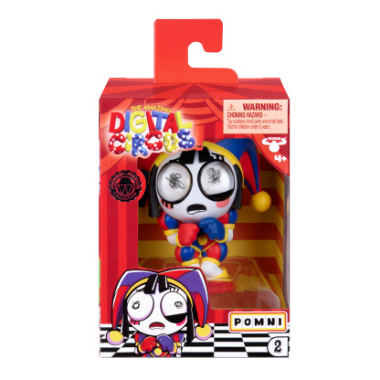 Shopkins Amazing Digital Circus W1 Vinyl Figure Pomni