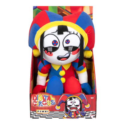 Shopkins Amazing Digital Circus Large Plush Pomni
