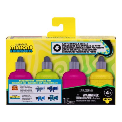 Shopkins Minions 3 Fluid Refill 4 Pack