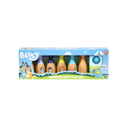 Shopkins 8th Wonder Bluey Wooden Classic Skittles