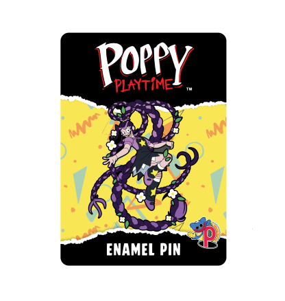 Poppy Playtime Lily Lovebraids Art Pin | Poppy Playtime