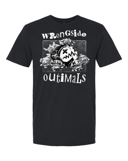Poppy Playtime Wrongside Outimals Punker Tee | Poppy Playtime