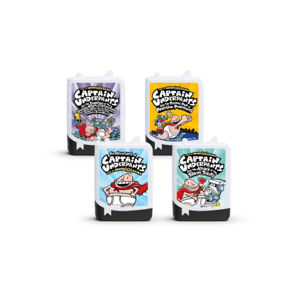 Tonies Captain Underpants Book Tonies - 4 Pack
