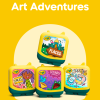 Tonies Crayola Art Adventures Pocket Tonies - 4 Pack