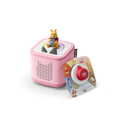 Tonies Disney Winnie the Pooh Toniebox 2 Play Set - Cloud Pink