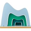 Tonies Large Tabletop Shelf: Mountain