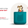 Tonies Playtime Puppy Toniebox 2 Starter Set- Tropical Teal