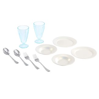 Little Tikes Sweet Spaces™ Dishware Set - White