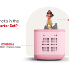Tonies Disney Moana Toniebox 2 Starter Set - Cloud Pink