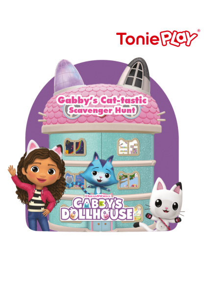 Tonies Tonieplay Gabby's Dollhouse: Gabby's Cat-tastic Scavenger Hunt Game